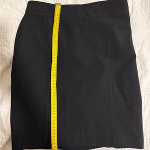 Ann Taylor Black Mini Pencil Skirt for Work